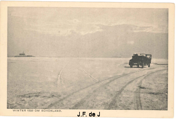 Schokland - Winter om Schokland 1929